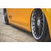Накладки сплиттеры на пороги на VW Golf VIII